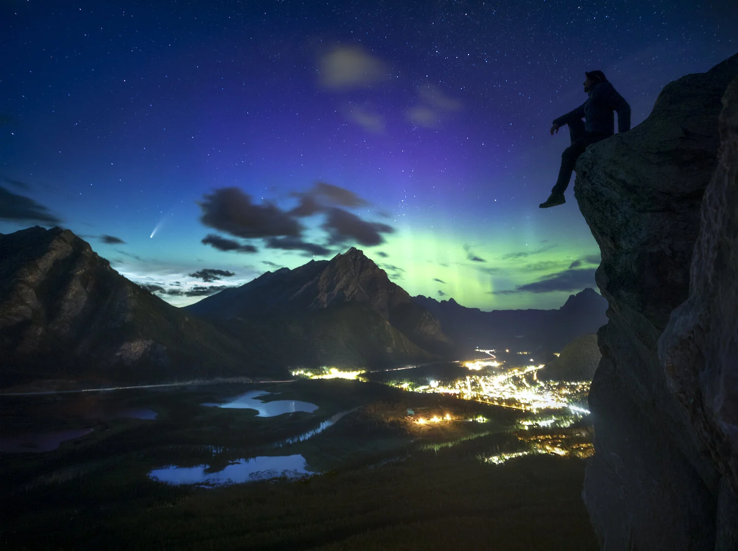 NEOWISE in the Skies over Banff, Canada — Paul Zizka Photography